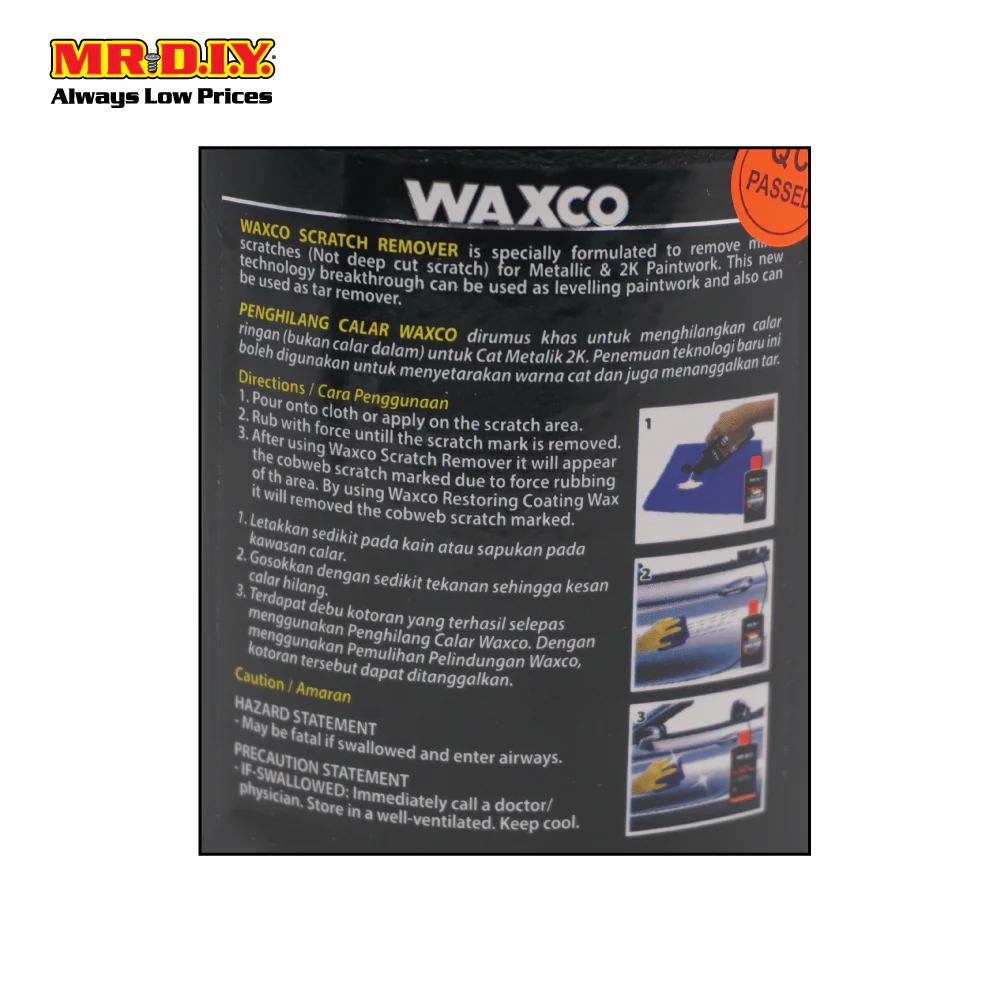 WAXCO Nano Tech Metallic-Colour Scratch Remover (150ml) - Image 3