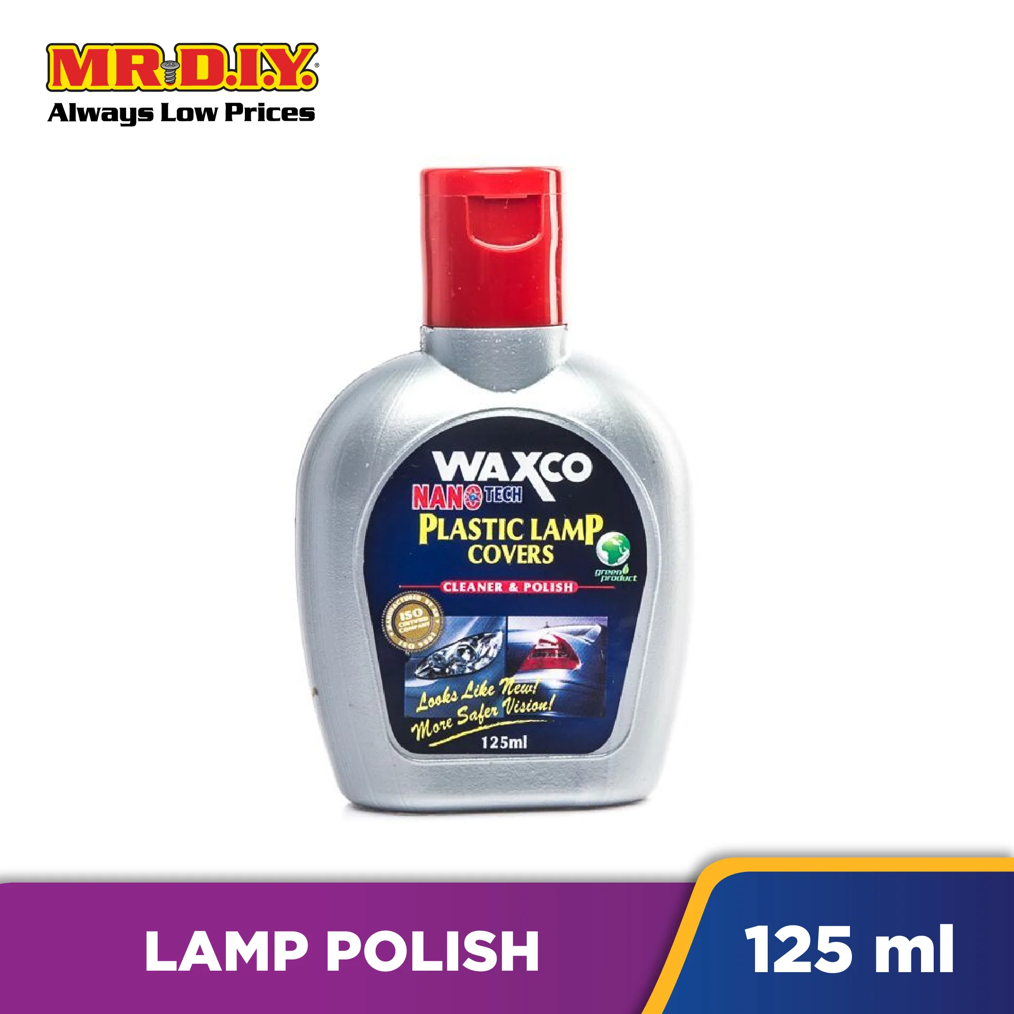 WAXCO Nano Tech Plastic Lamp Covers Cleaners Polish 125ml - Image 2