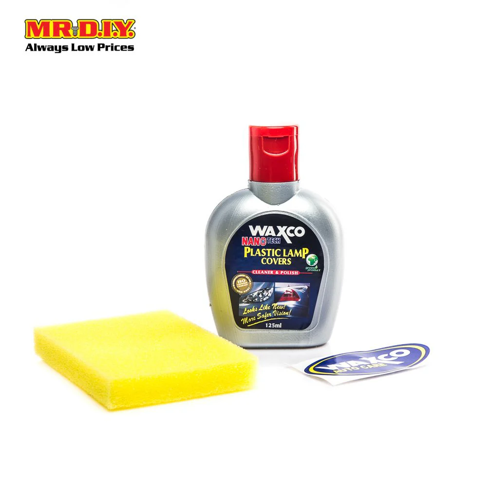 WAXCO Nano Tech Plastic Lamp Covers Cleaners Polish 125ml - Image 4