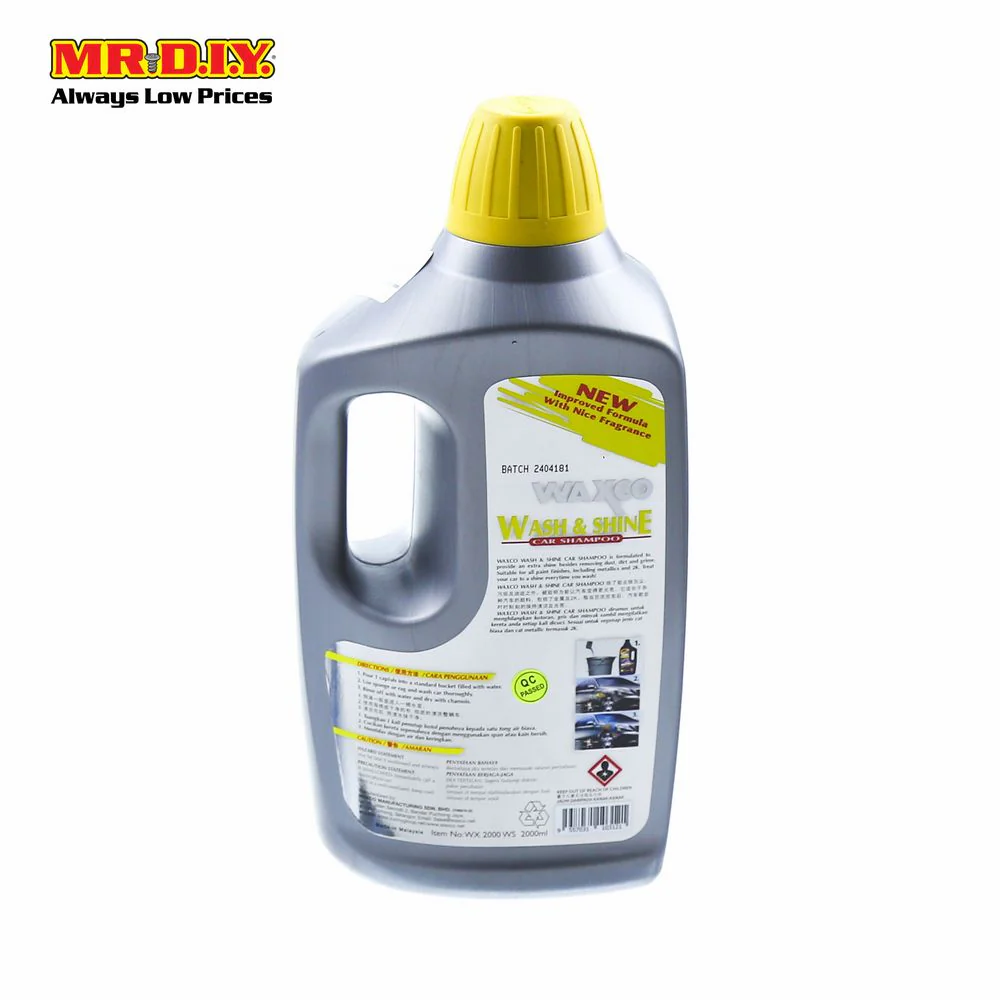 WAXCO Wash & Shine Car Shampoo 2L - Image 3