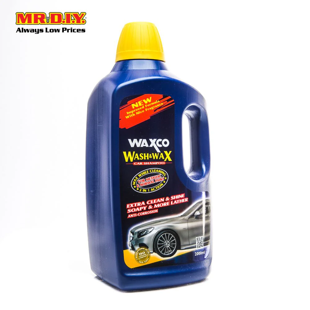WAXCO Wash & Wax Car Shampoo 2000ml - Image 3