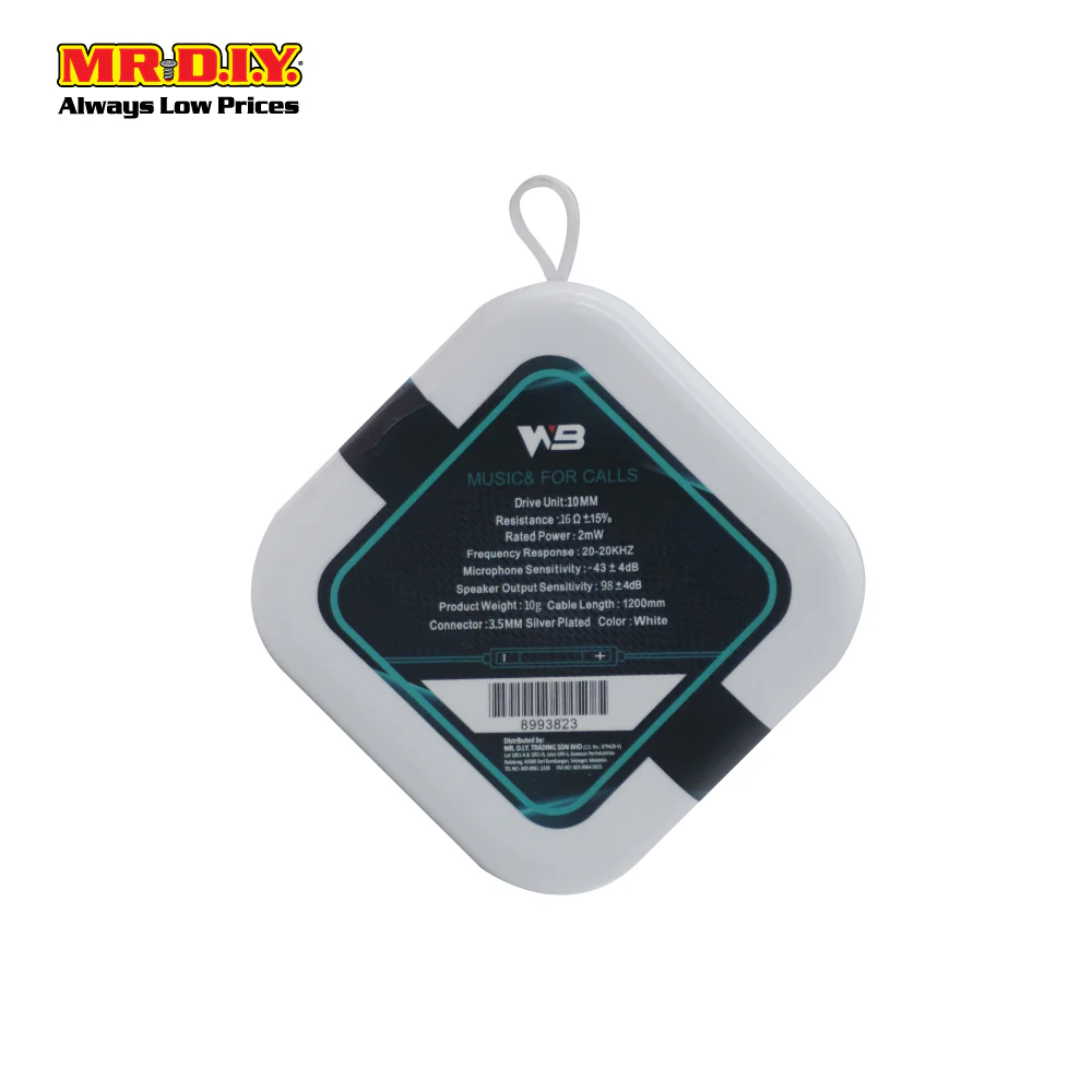 WB Earphone (1200mm) - Image 3