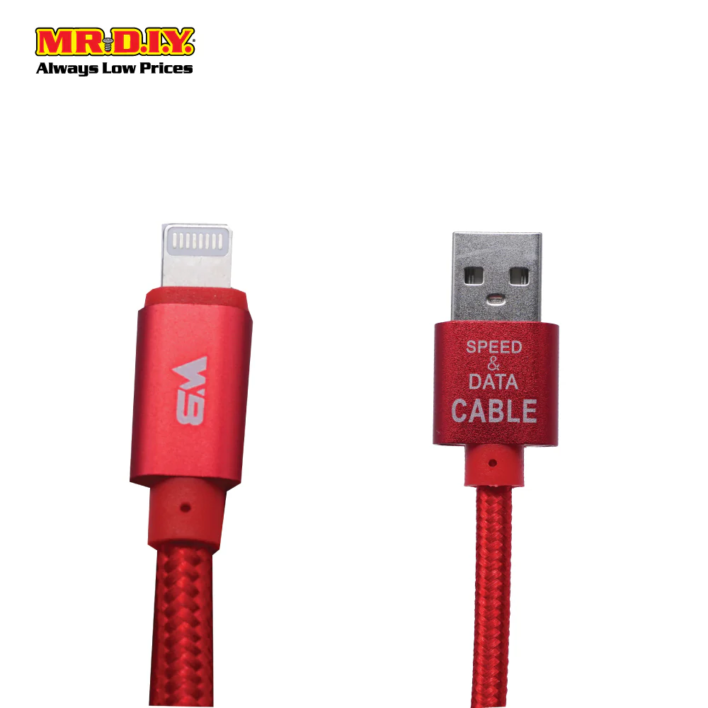 WB Fast Charging Lightning Data Cable 3-metre - Image 3