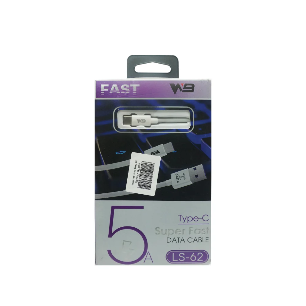 WB USB Type-C Cable 5A (1m) - Image 2