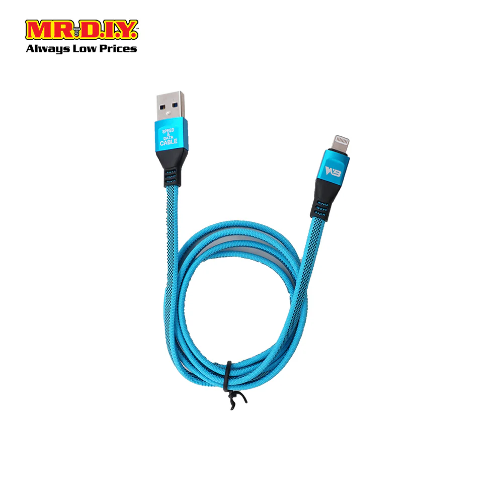 WB Fast Charging Lightning Data Cable 2.4A (1m) - Image 4
