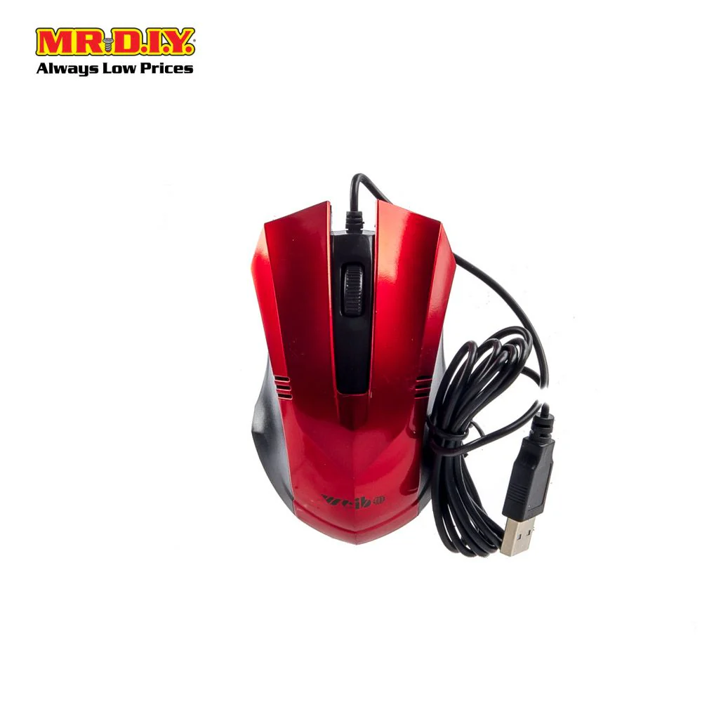 WEIBO Red Colour Gaming Optical Mouse - Image 7