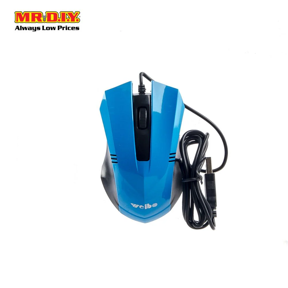 WEIBO Red Colour Gaming Optical Mouse - Image 9