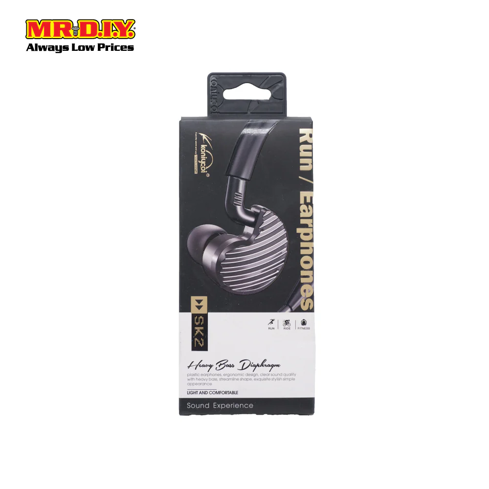 Wired Stereo Audio Cable Earphone (1.2 Meter) - Image 3