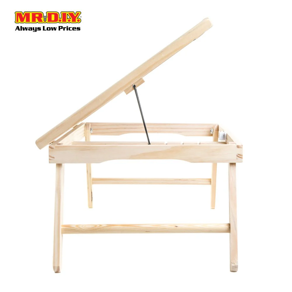 WOOD KING of World Laptop Table 50*32cm (WOOD) - Image 3
