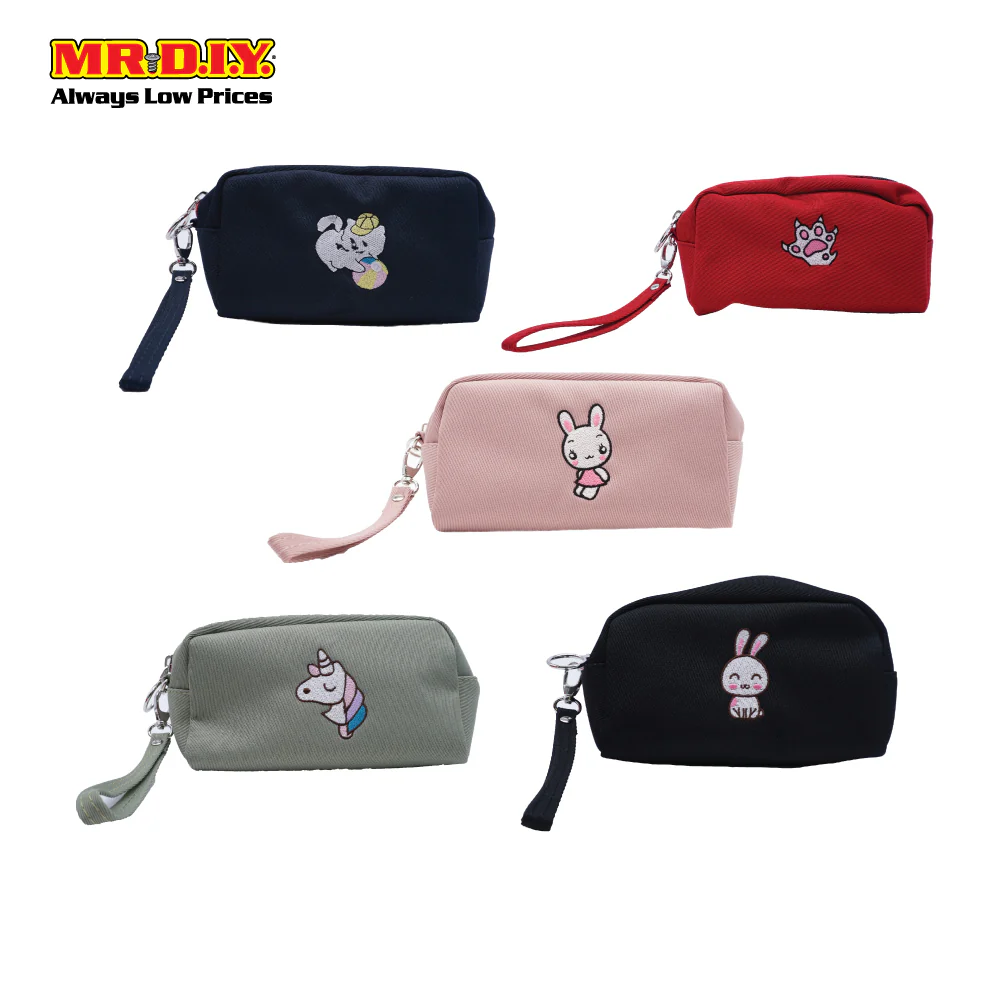 WUHUA Cute Pets Design Cotton Cosmetic Case Bag - Image 4