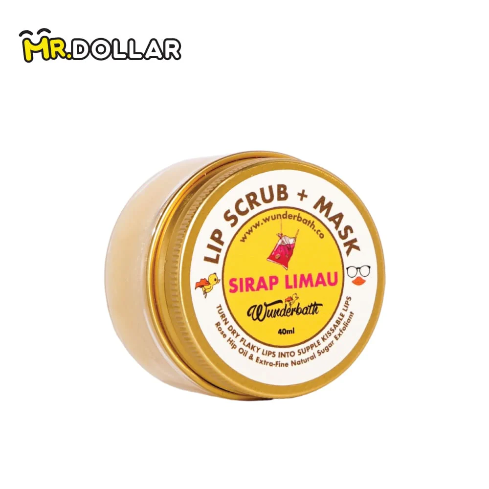 [Limited Edition] WUNDERBATH All-Natural Lip Scrub (40ml) - Image 9