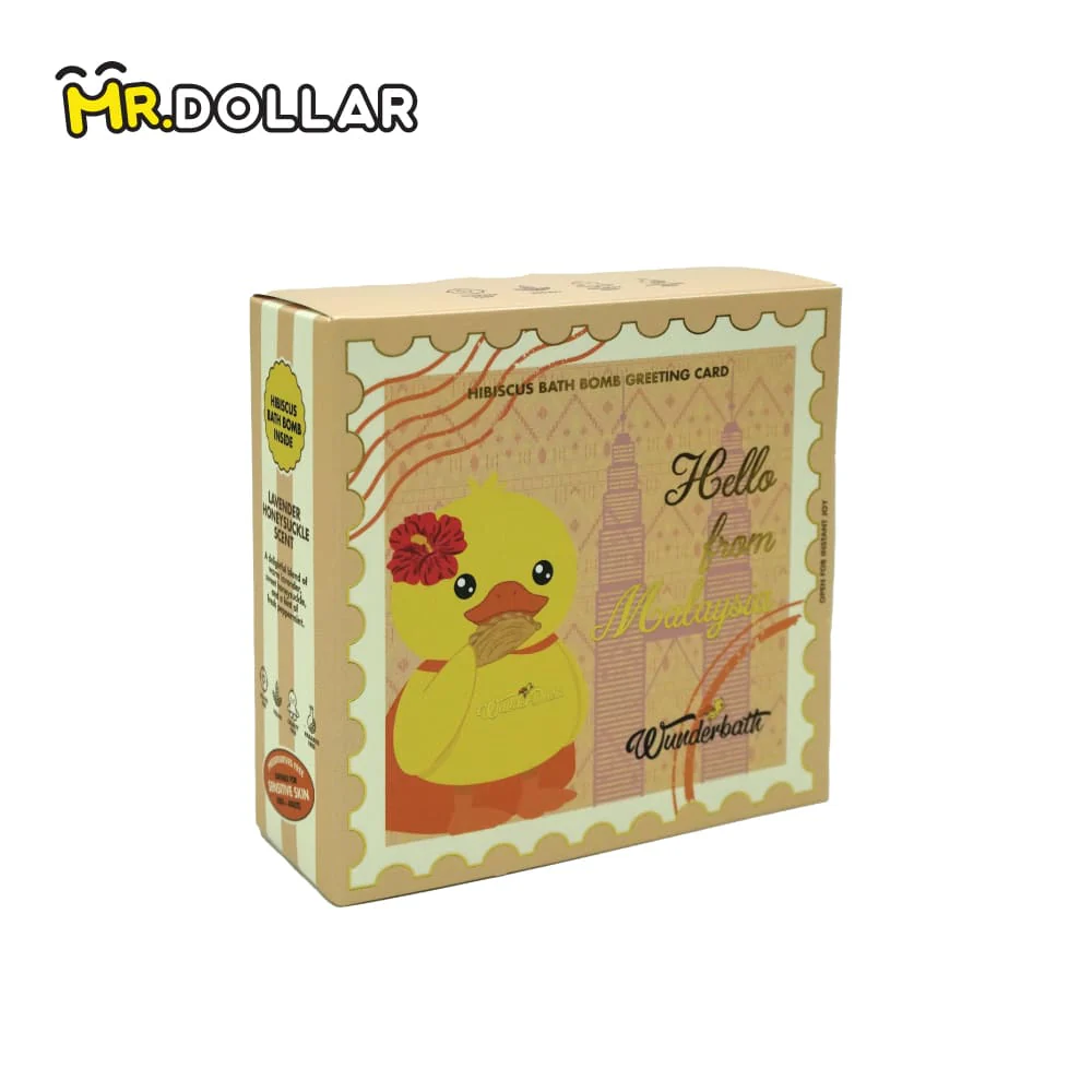 [Limited Edition] WUNDERBATH Handmade Malaysia Bath Bomb Greetings Cards - Image 2
