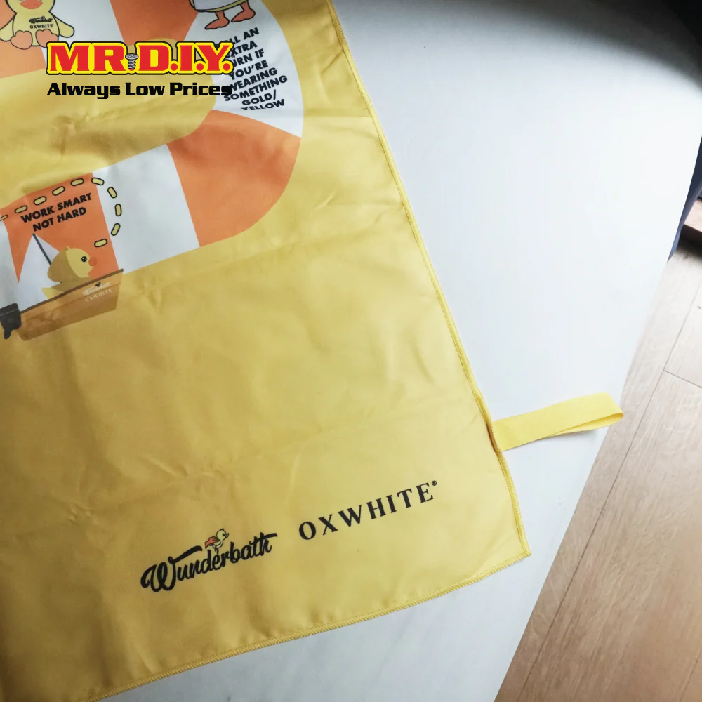 [Limited Edition] Wunderbath X Oxwhite Eco-Friendly Ultra Dry Towel (Duck And Ladder ) - Image 5