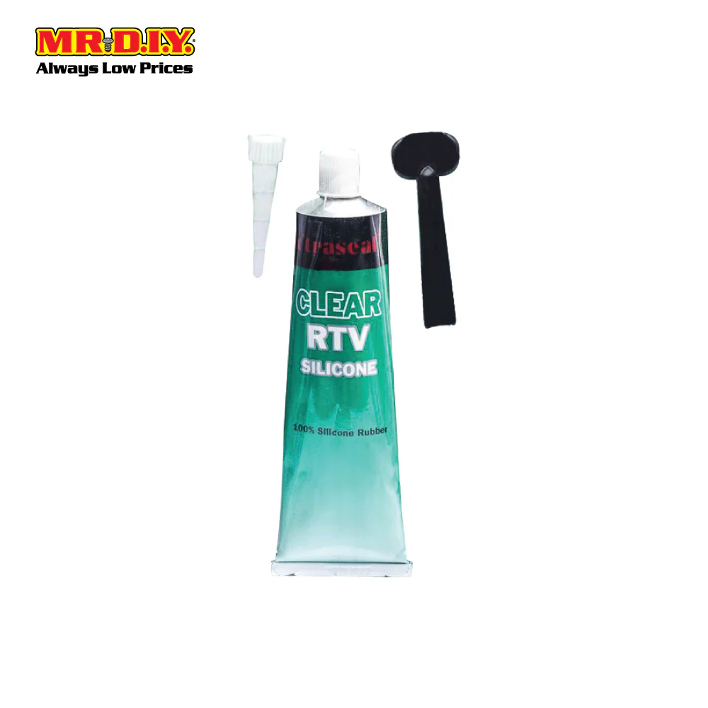 X'TRASEAL Clear RTV Silicone Sealant (85gm) - Image 2