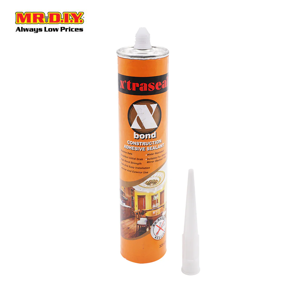 X'TRASEAL X-Bond Construction Adhesive Sealant (320g) - Image 2