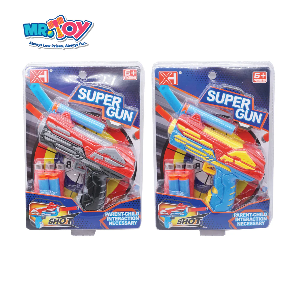 XH Super Soft Bullet Gun Playset Toys (13cm) - Image 4