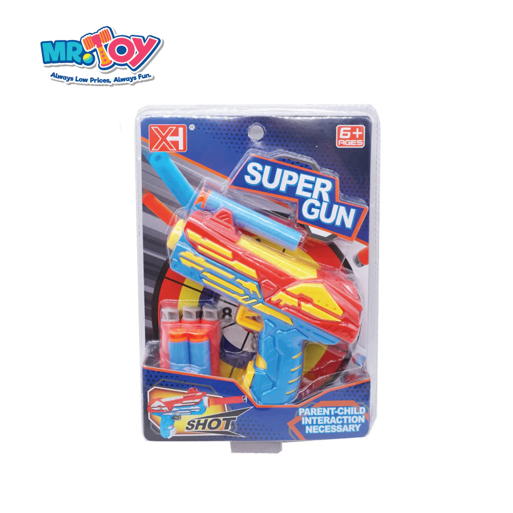 XH Super Soft Bullet Gun Playset Toys (13cm) - Image 6