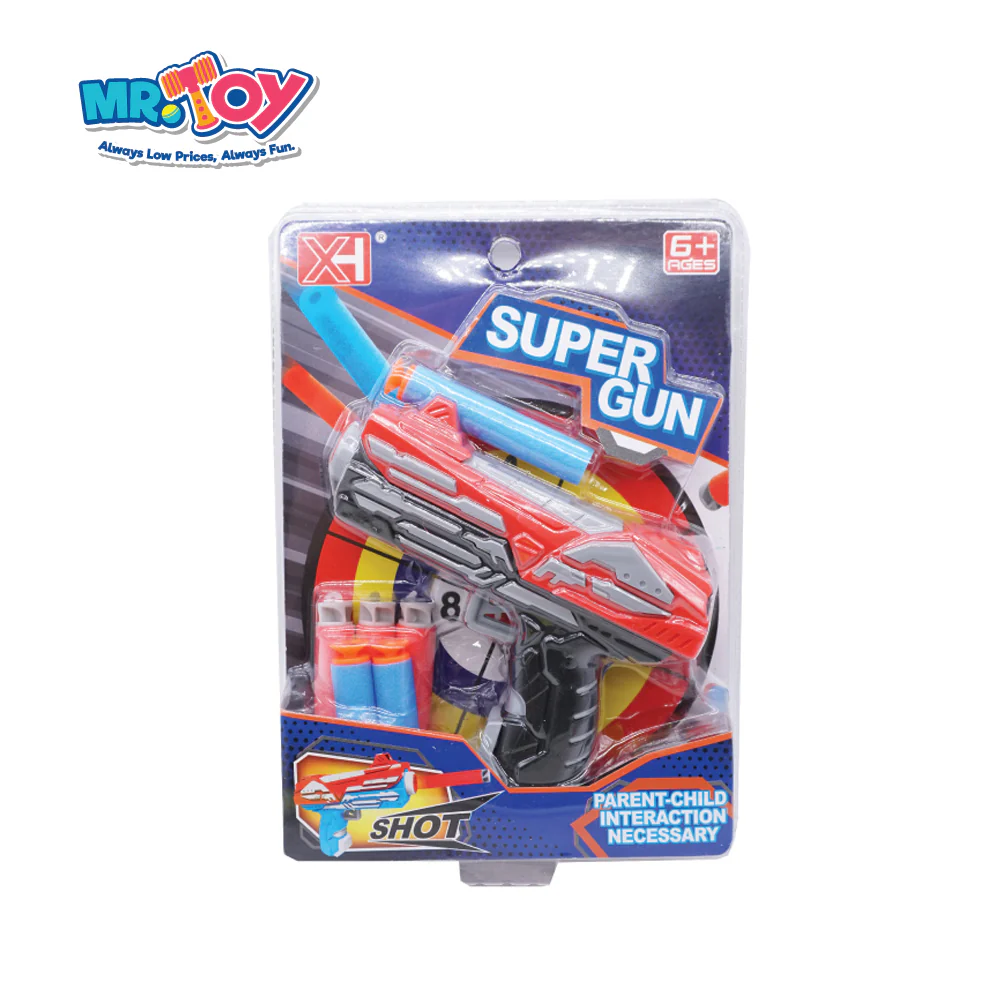XH Super Soft Bullet Gun Playset Toys (13cm) - Image 7