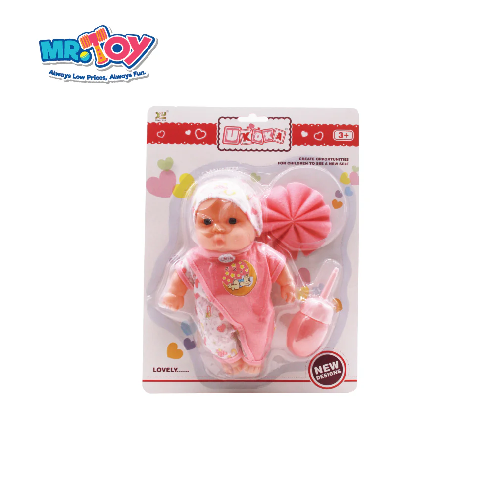 (MR. TOY) XINGYUE Ukoka Baby Doll Playset 6189-3E - Image 2