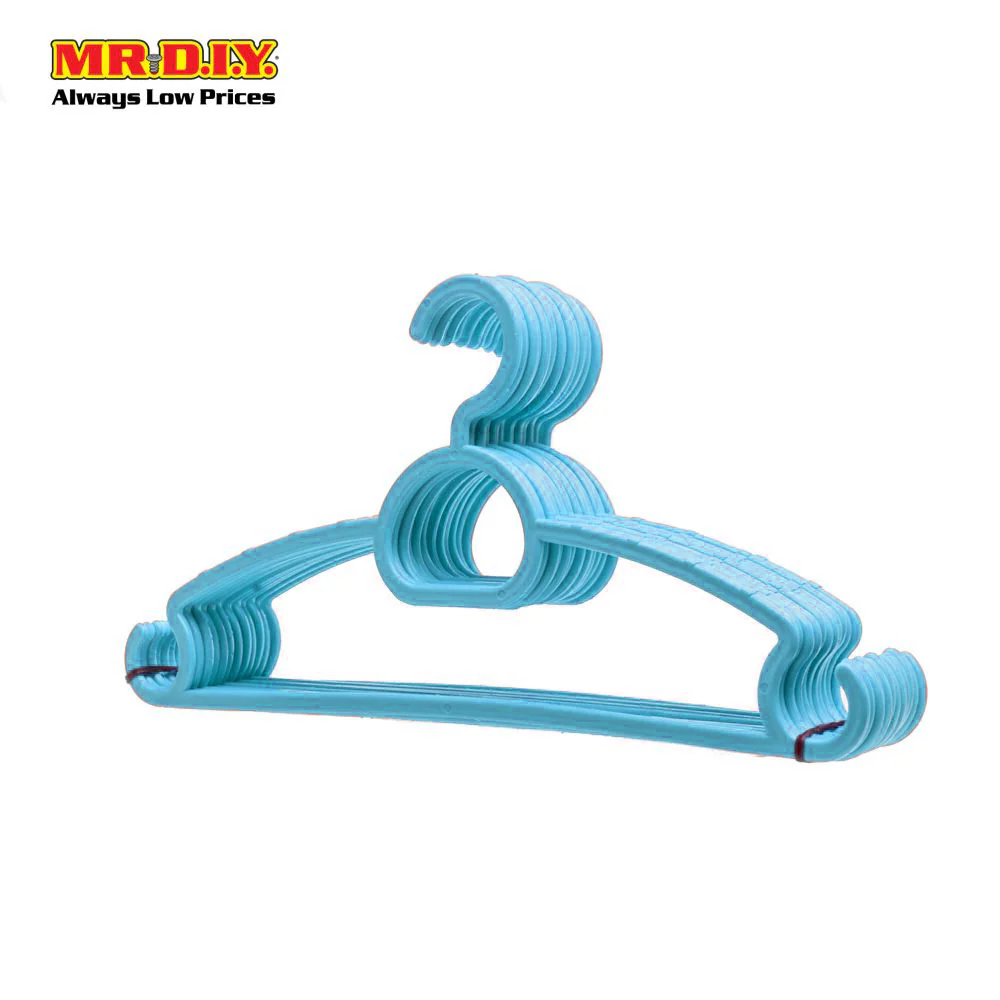 (MR.DIY) Kids Baby Plastic Cloth Anti-Slip Durable Hanger 27.5 X 13.5cm (12pcs) - Image 10