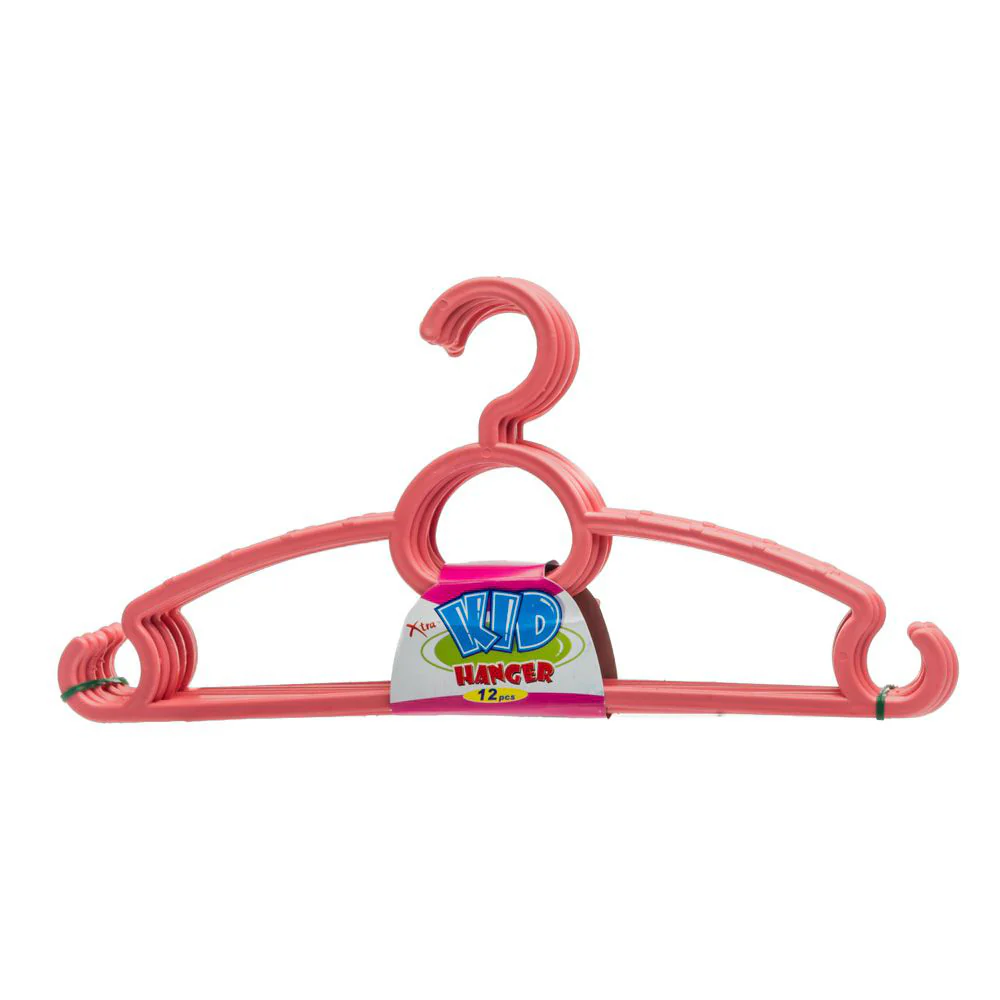(MR.DIY) Kids Baby Plastic Cloth Anti-Slip Durable Hanger 27.5 X 13.5cm (12pcs) - Image 4