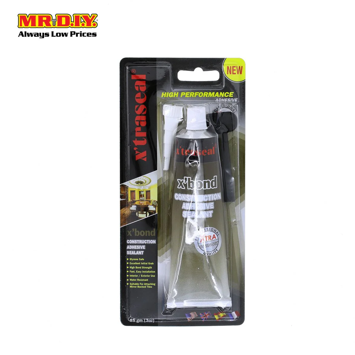 XTRASEAL X-BOND Construction Adhesive Sealant (85g)