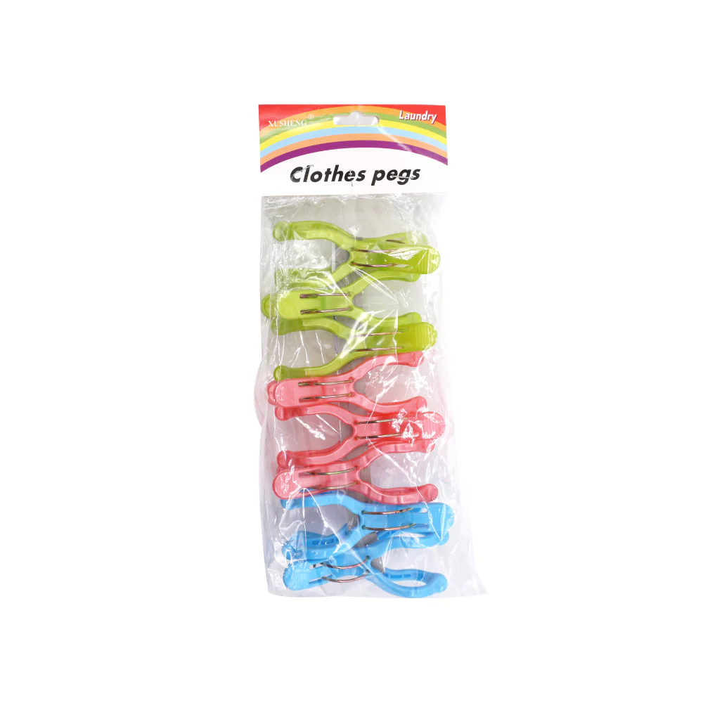 XUSHENG Plastic Clothes Pegs (6pcs) - Image 5