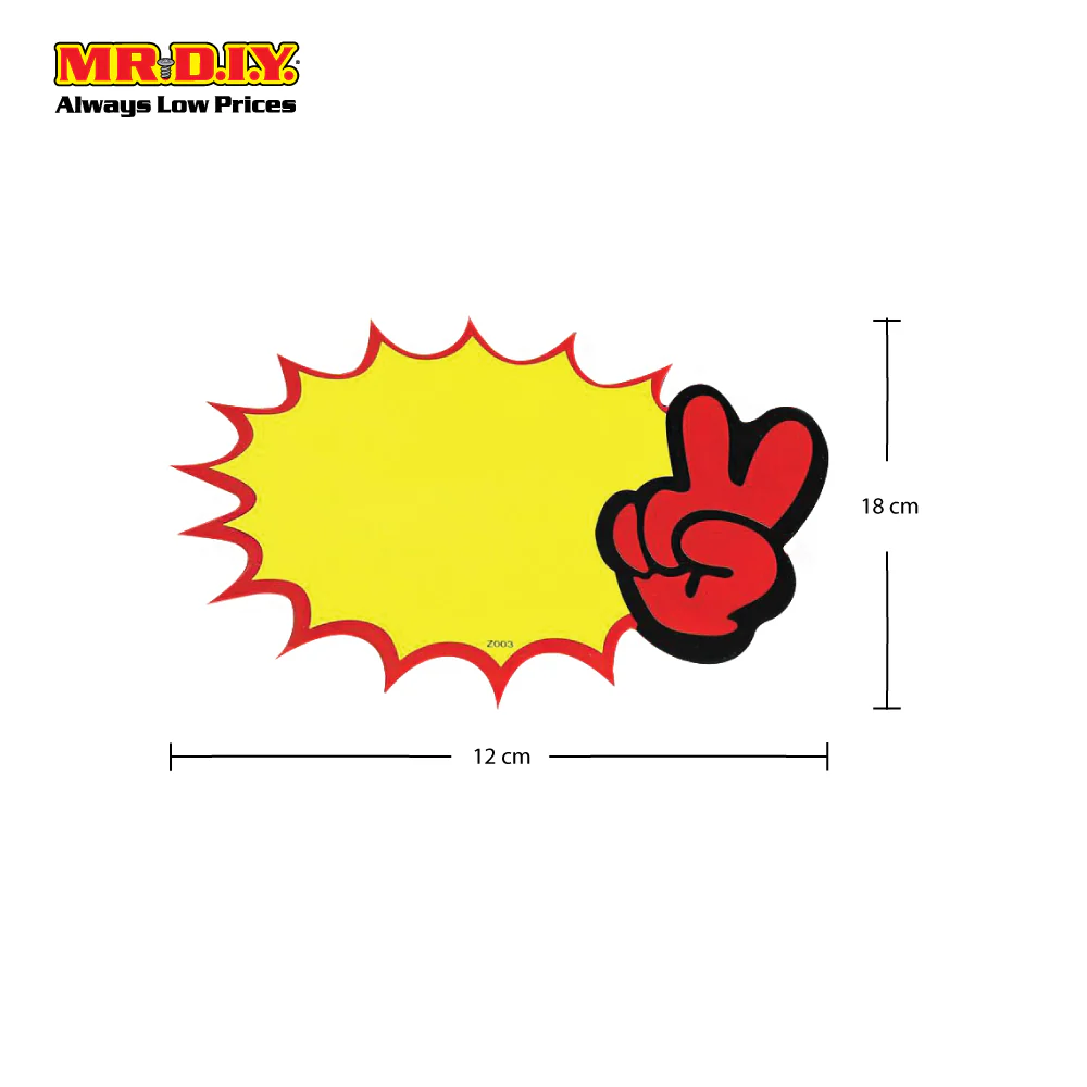 Yeah Pop Price Tags(M) (12pcs) X12 - Image 3