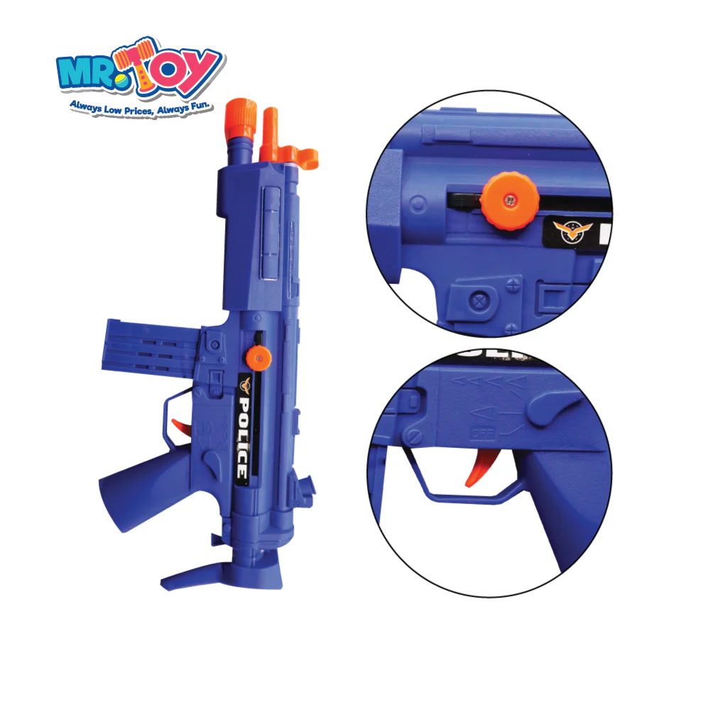 (MR. DIY )YQ Police Playset Toy (1 PC) - Image 2