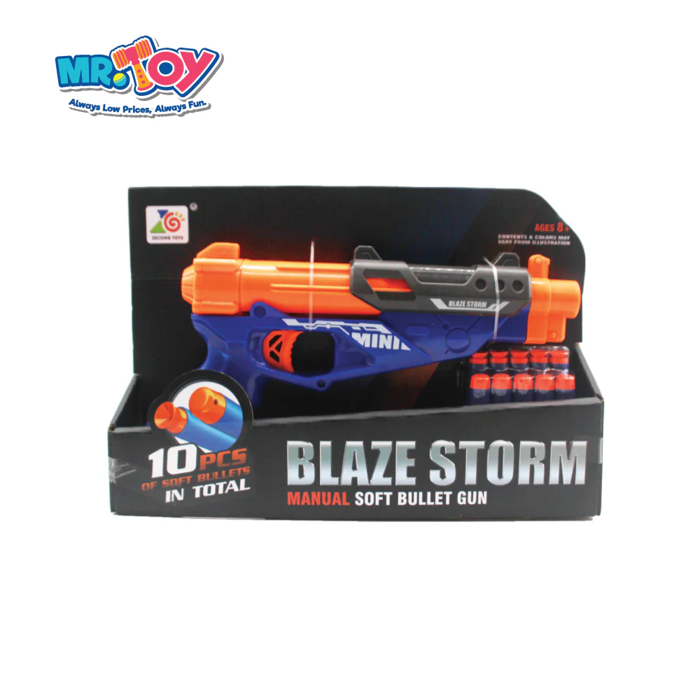 Blaze Storm Manual Soft Bullet Toy Gun ZC7093 - Image 3