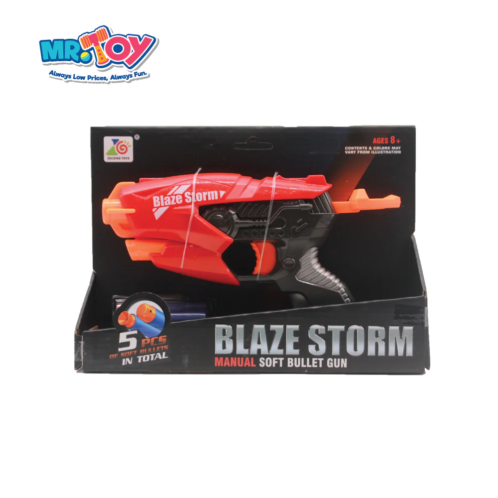 Blaze Storm Manual Soft Bullet Toy Gun ZC7098 - Image 3