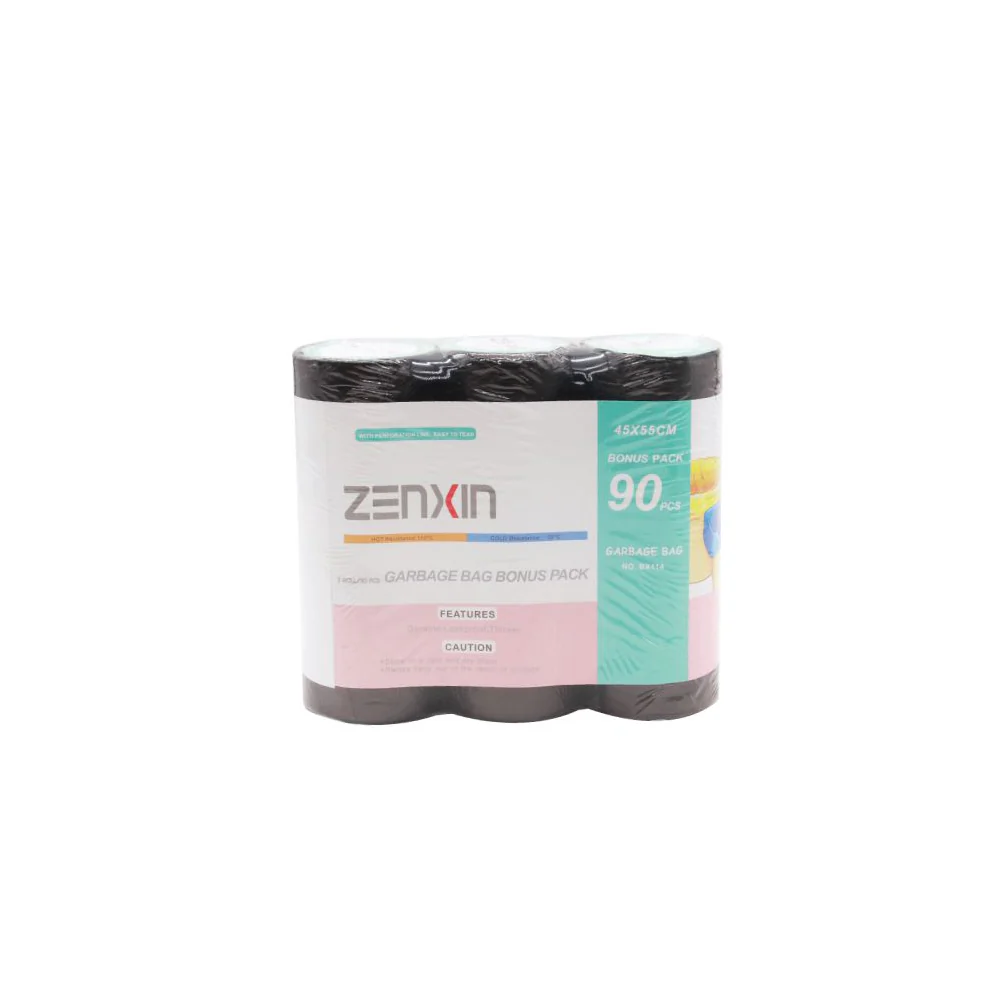 ZENXIN Garbage Bag Bonus Pack (3 Rolls) - Small Size - Image 4